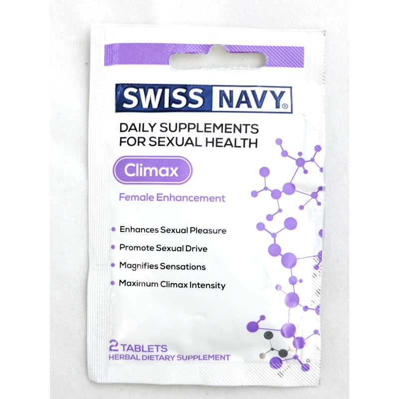 Swiss Navy Climax Female Enhancement - 2 Count Single Pack