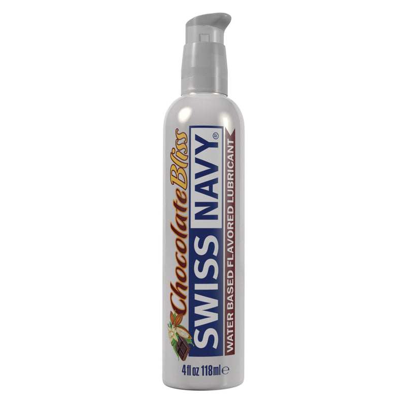 Swiss Navy Flavors Lubricant - Chocolate Bliss  4  Fl. Oz.