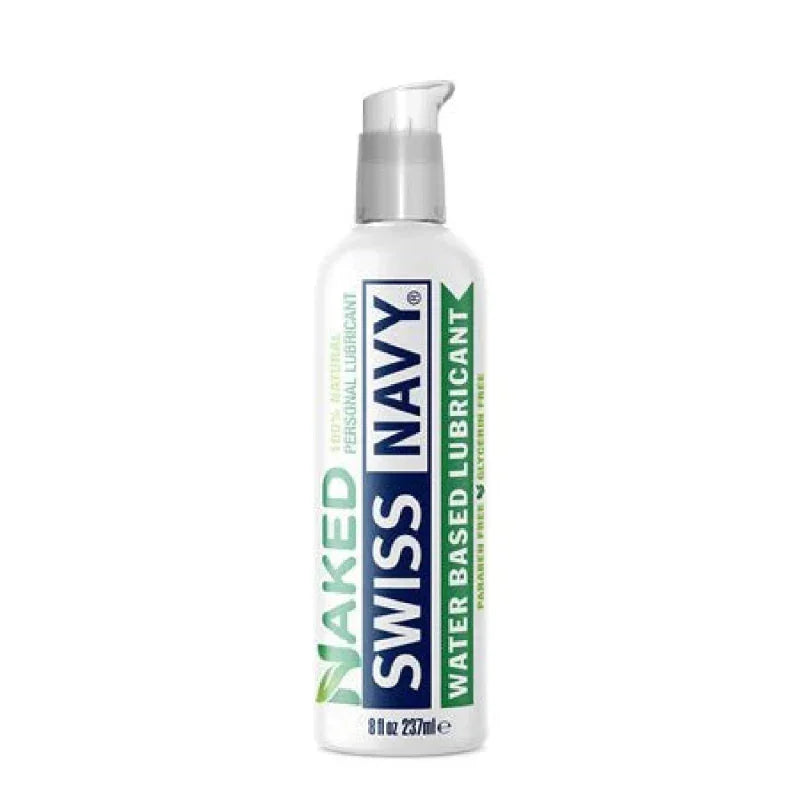 Swiss Navy Naked Water Based Lubricant 8 Oz
