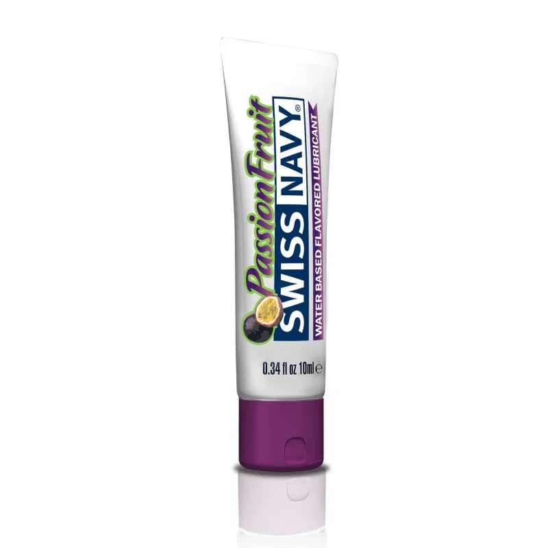 Swiss Navy Passion Fruit Water-Based Lubricant 10ml - MyPleasure