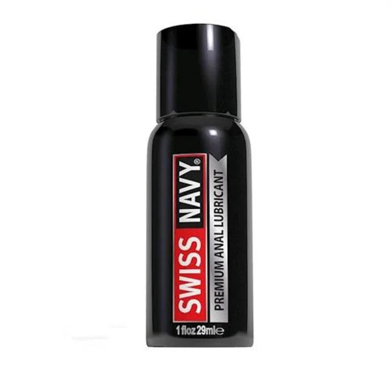 Swiss Navy Premium Silicone Anal Lubricant - 1 Oz. - MyPleasure
