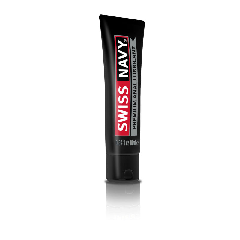 Swiss Navy Premium Silicone Anal Lubricant - 10ml