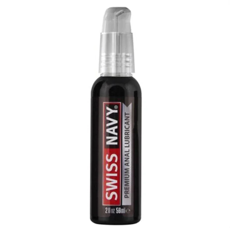 Swiss Navy Premium Silicone Anal Lubricant - 2 Oz. - MyPleasure