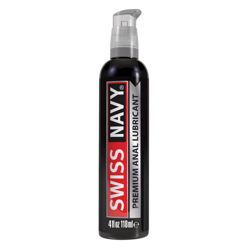 Swiss Navy Premium Silicone Anal Lubricant - 4 Oz.