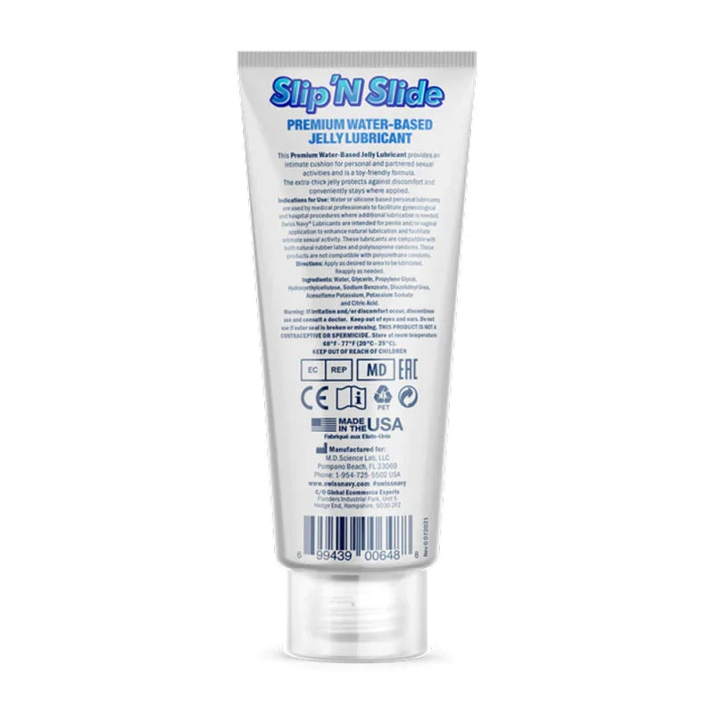 Swiss Navy Slip N Slide - Premium Jelly Lubricant - 2 Fl. Oz. - MyPleasure