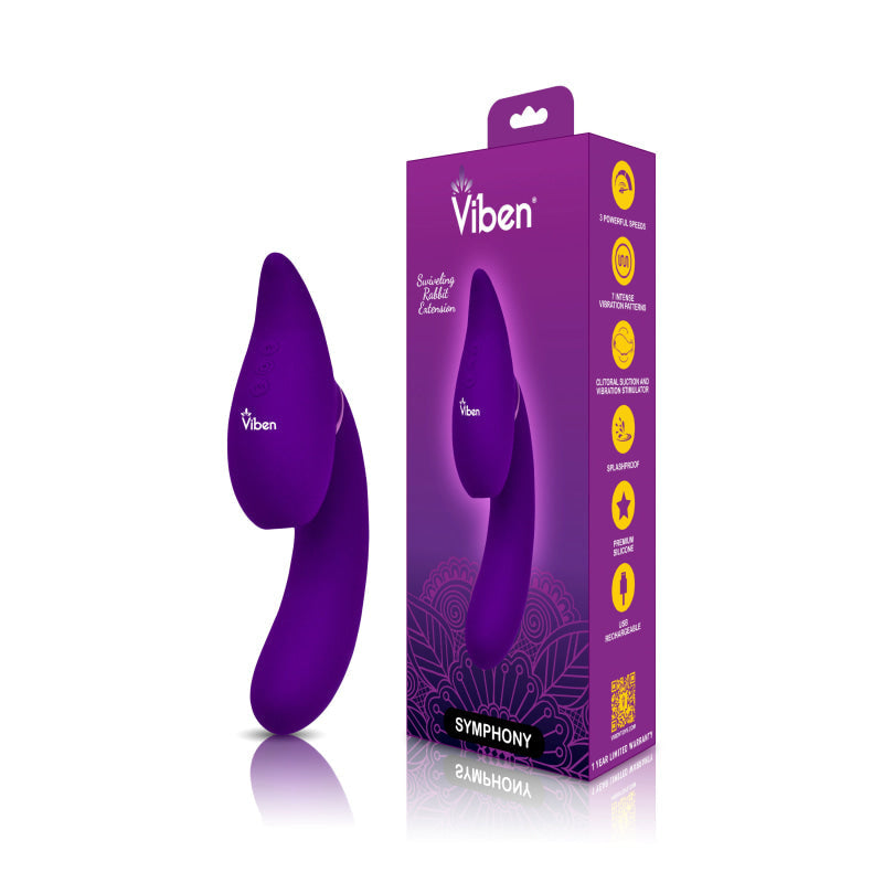 Symphony - Violet - Insertable Triple Motor Vibe - Presale Only