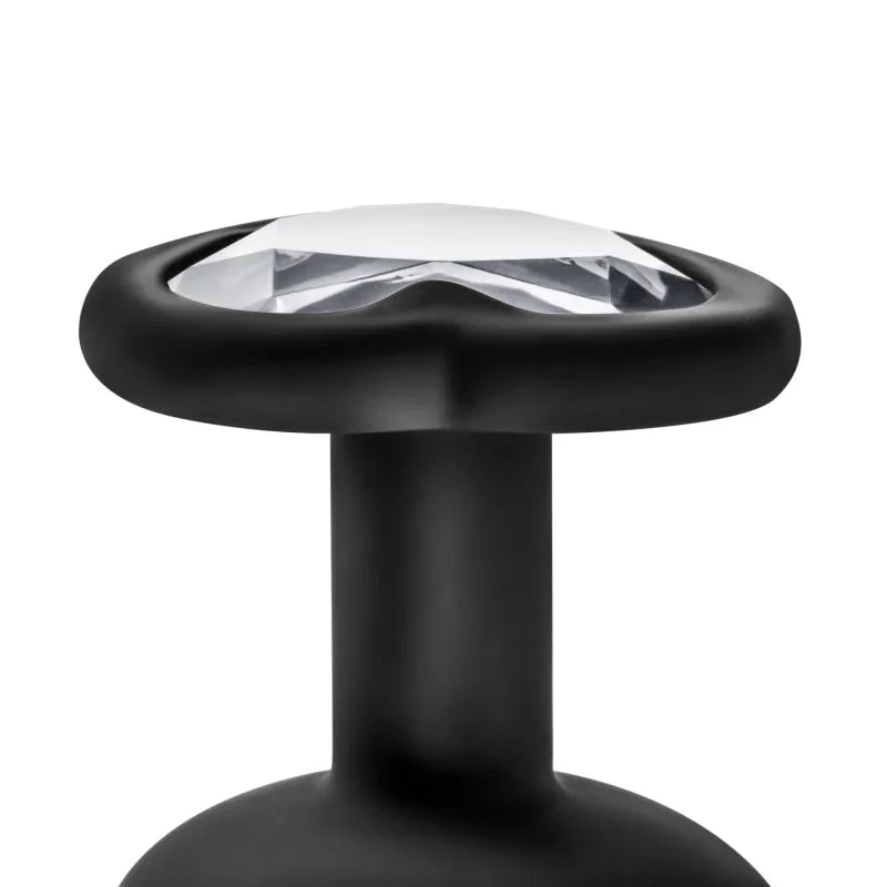 Temptasia - Bling Plug - Small - Black - MyPleasure