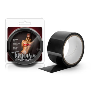 Temptasia - Bondage Tape - 60 Feet - Black - MyPleasure