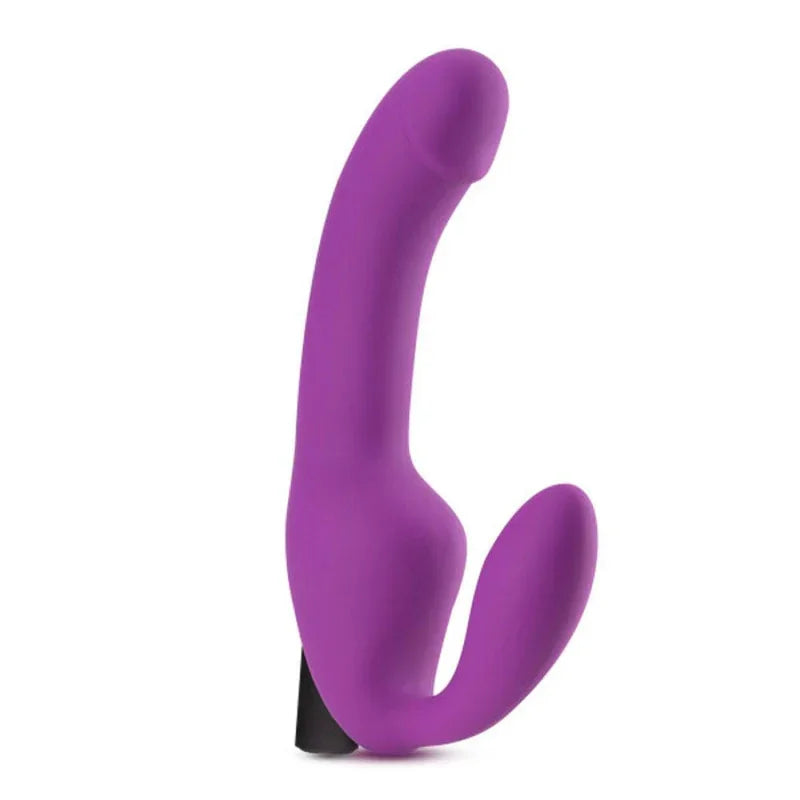 Temptasia - Cyrus - Strapless Silicone Dildo - Purple - MyPleasure