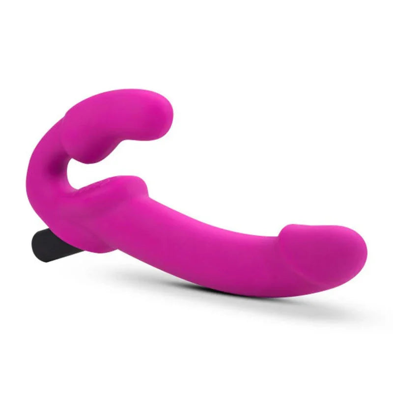 Temptasia - Estella - Strapless Silicone Dildo - Pink - MyPleasure