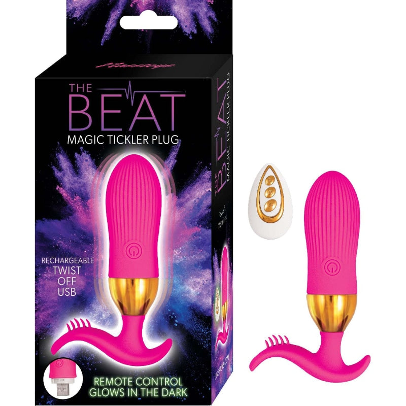 The Beat Magic Tickler Plug - Pink
