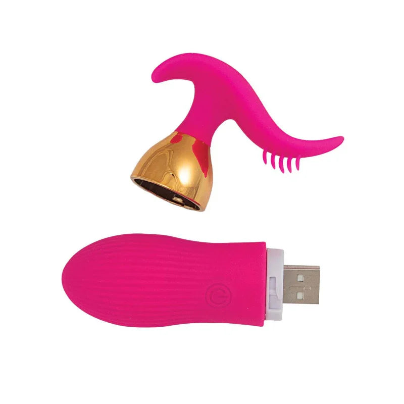 The Beat Magic Tickler Plug - Pink - MyPleasure