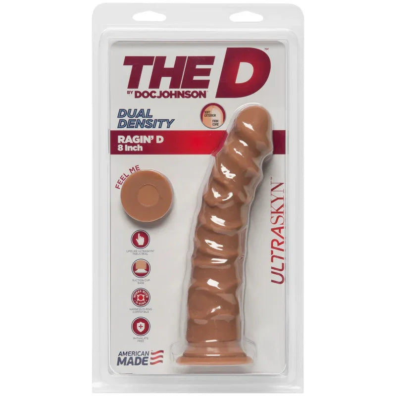 The D - Ragin' D 8 Inch - Caramel - MyPleasure