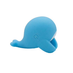 The Heavenly Humpback Finger Bullet Vibrator - Blue - MyPleasure