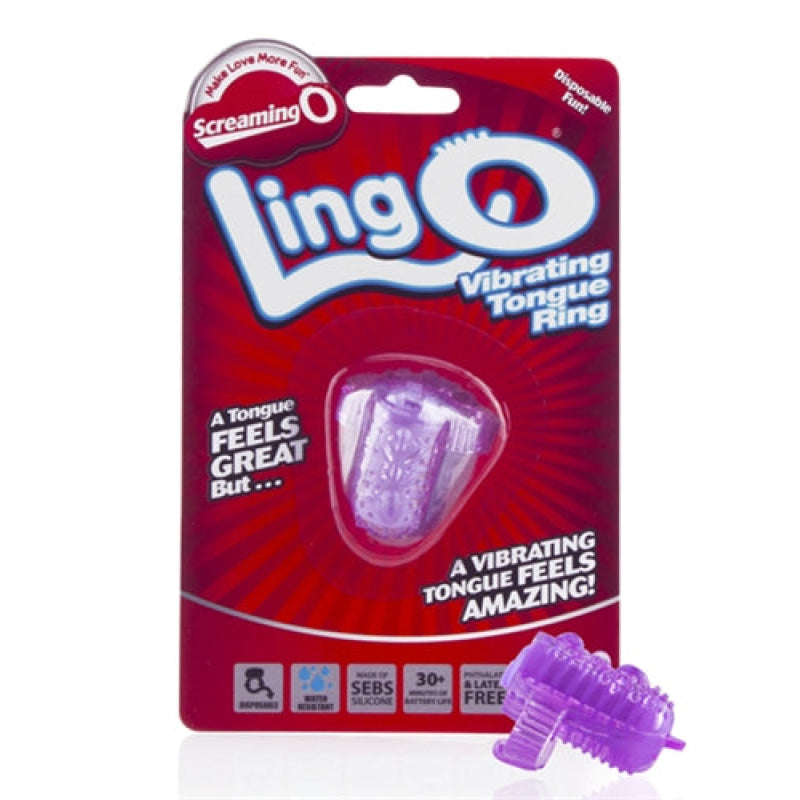 The Ling-O Vibrating Tongue Ring - Each