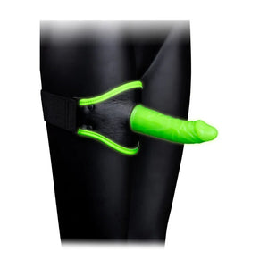Thigh Strap-on With Silicone Dildo 5.7 Inch - Glow in the Dark - MyPleasure