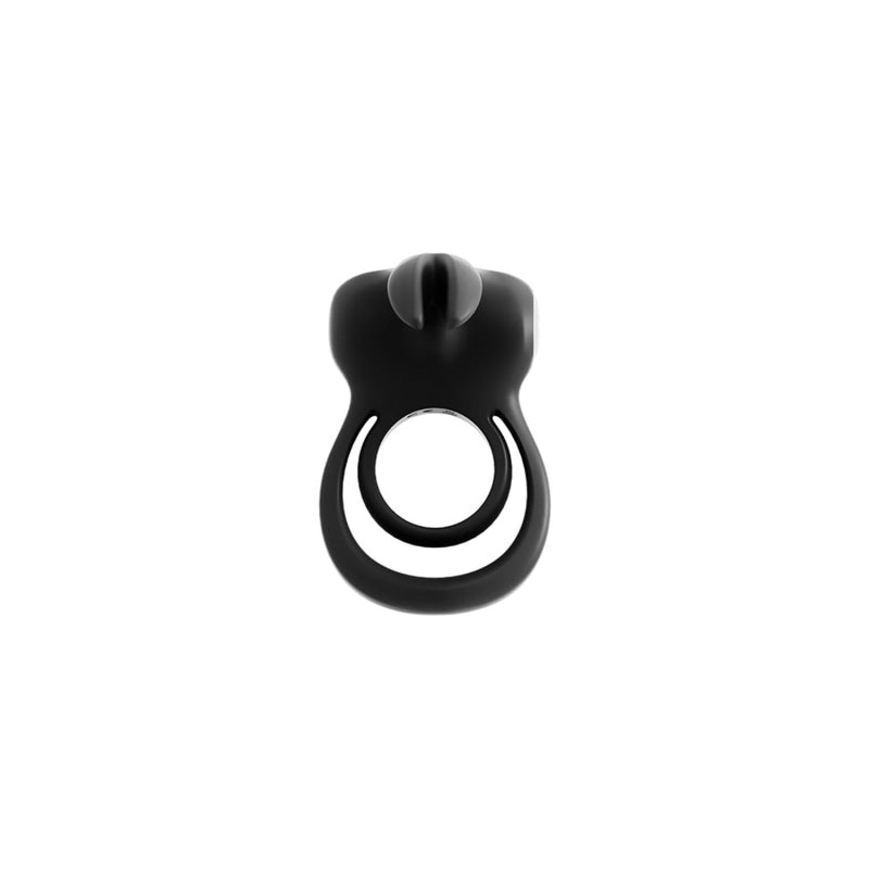 Thunder Bunny Rechargeable Dual Ring - Black Pearl