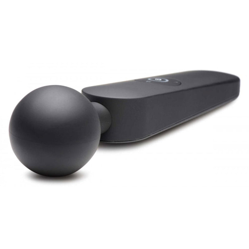 Thunder Wand 72x Silicone Heating Wand Massager - Black