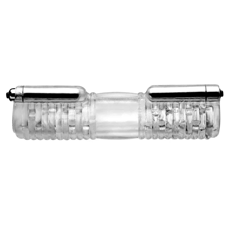 Tom of Finland Head to Head Vibrating Sleeve - MyPleasure