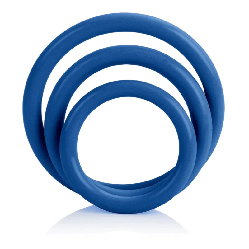 Tri-Rings - Blue - MyPleasure