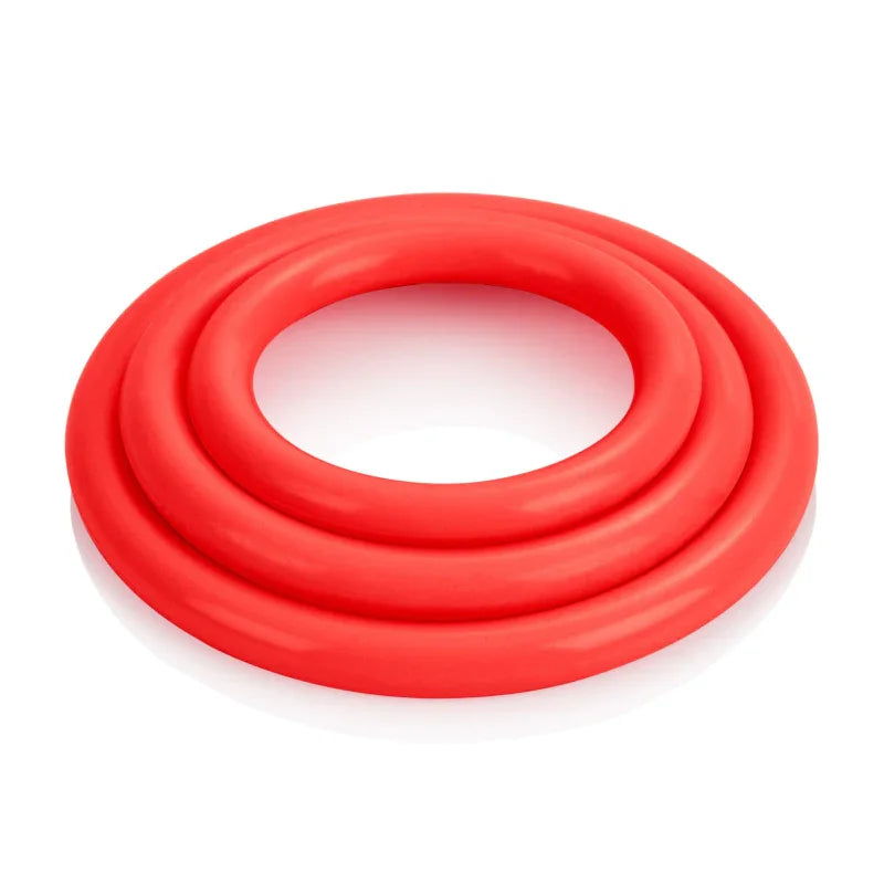 Tri-Rings - Red - MyPleasure
