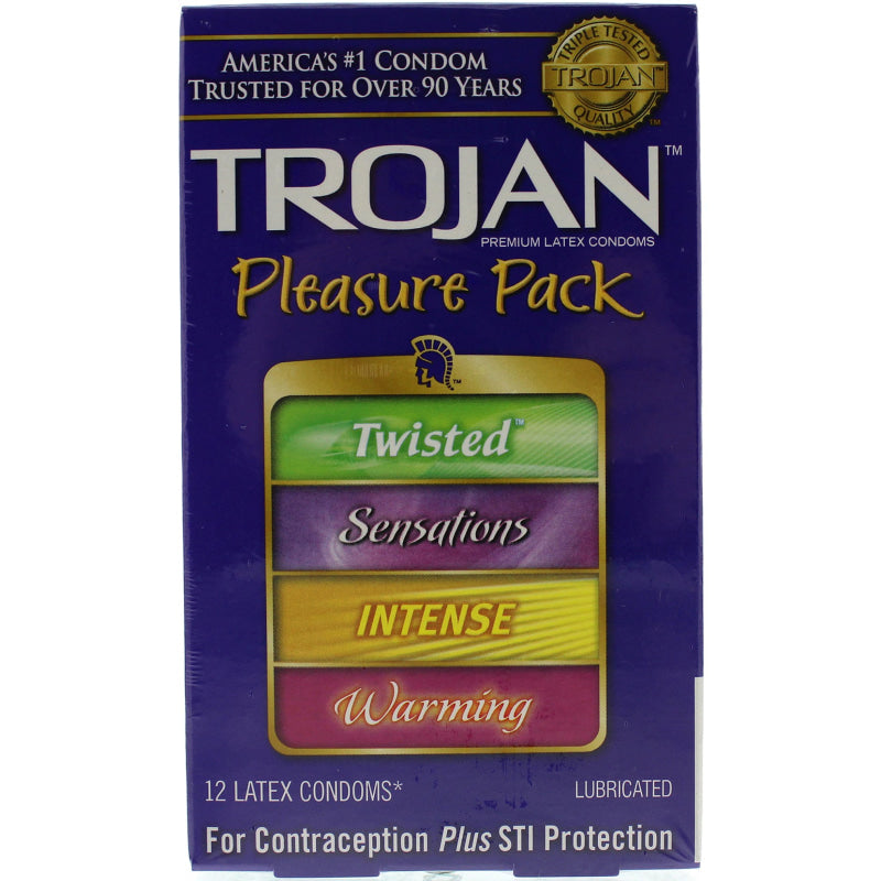 Trojan Pleasure Pack - 12 Pack