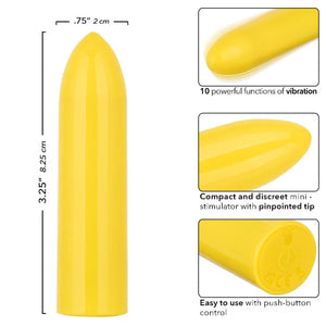 Turbo Buzz Classic Bullet - Yellow - MyPleasure