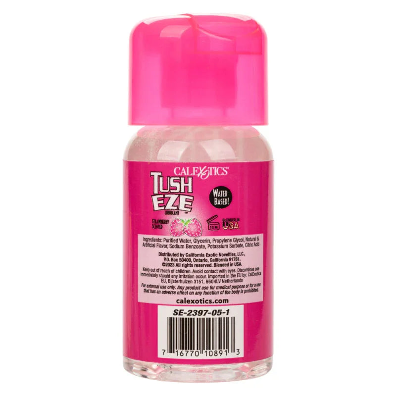 Tush Eze Lubricant - Strawberry Scented - 6 Fl. Oz./177 ml - MyPleasure