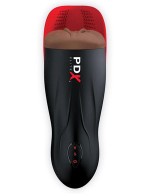 PDX Elite Fuck-O-Matic W/Pulsation Brown