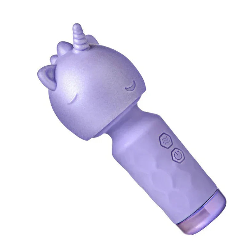 Unicorn Silicone Wand - Lavender - MyPleasure