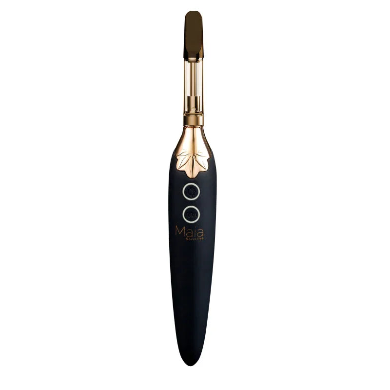 Vaporator Silicone Vibrator 420 Series - Black - MyPleasure