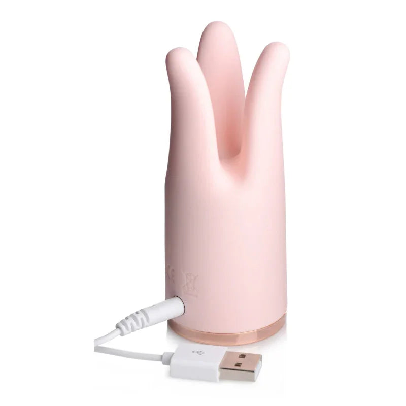 Vibrassage Twirl 10x Vibrating Clit Teaser - Pink - MyPleasure