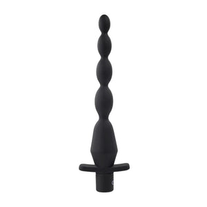Vibrating Butt Beads - Black - MyPleasure