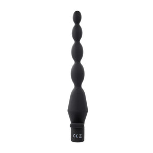 Vibrating Butt Beads - Black - MyPleasure