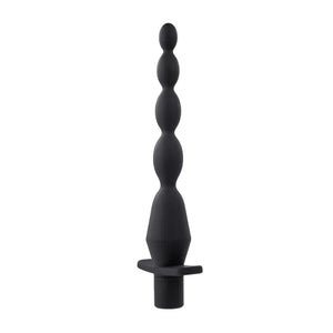 Vibrating Butt Beads - Black - MyPleasure
