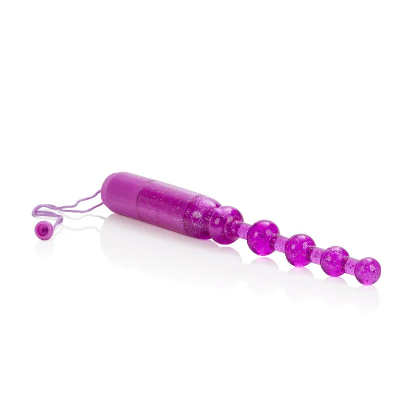 Vibrating Pleasure Beads - Purple - MyPleasure