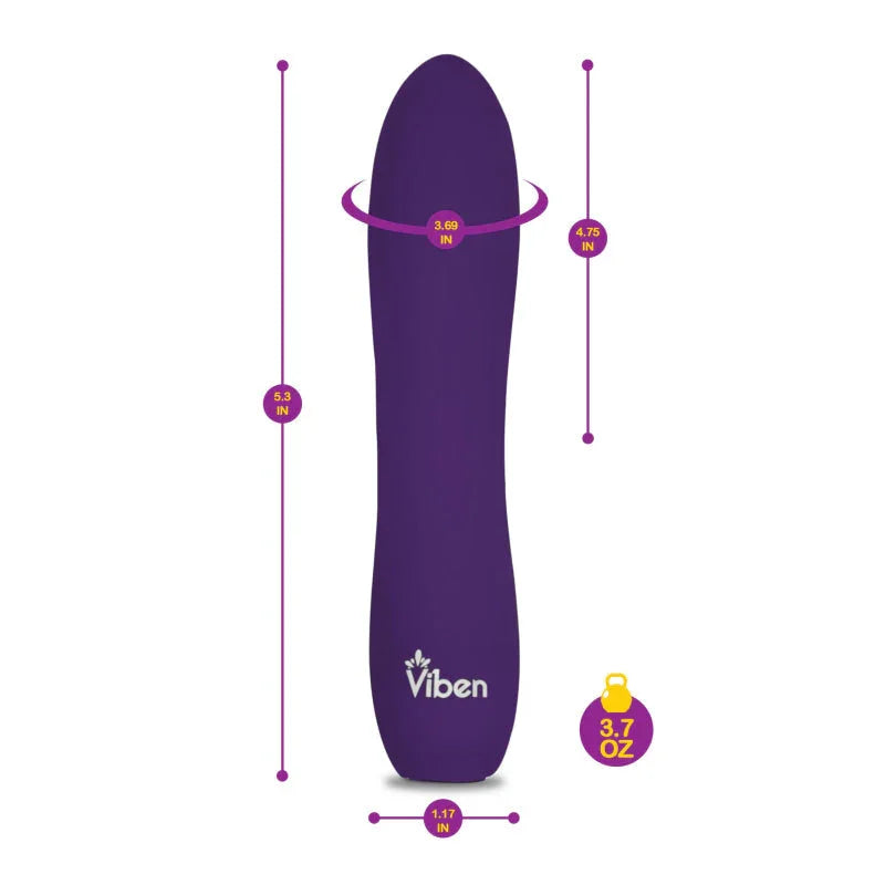 Vivacious - Intense 10-Function Bullet - Violet - MyPleasure