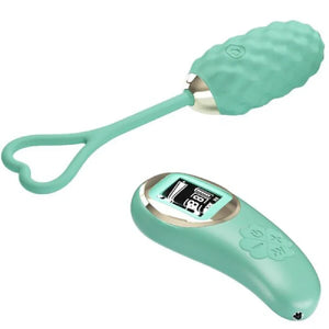 Vivian Remote Control Vibrating Egg - Turquoise - MyPleasure