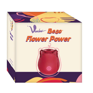 Voodoo Beso Flower Power - Red - MyPleasure