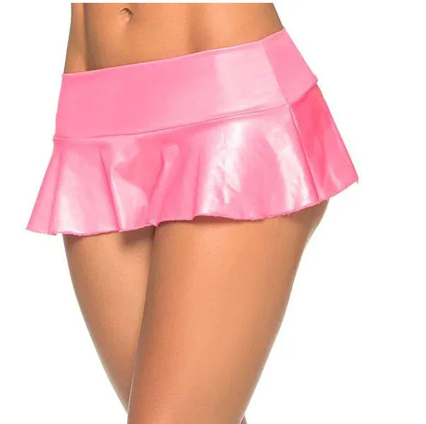Wet Ruffle Skirt - Small/medium - Wet Pink