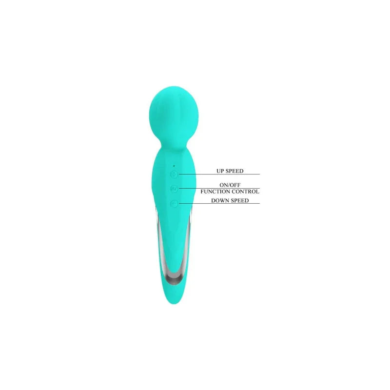 Walter Super Soft Silicone Wand - Seafoam - MyPleasure