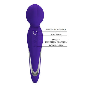 Walter Super Soft Silicone Wand - Violet - MyPleasure