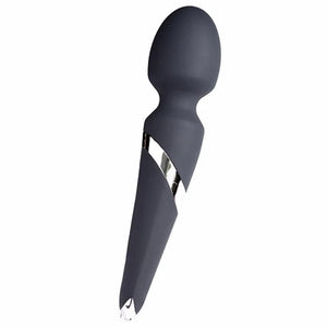 Wanda Rechargeable Wand - Just Black - MyPleasure