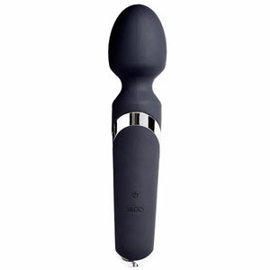 Wanda Rechargeable Wand - Just Black - MyPleasure