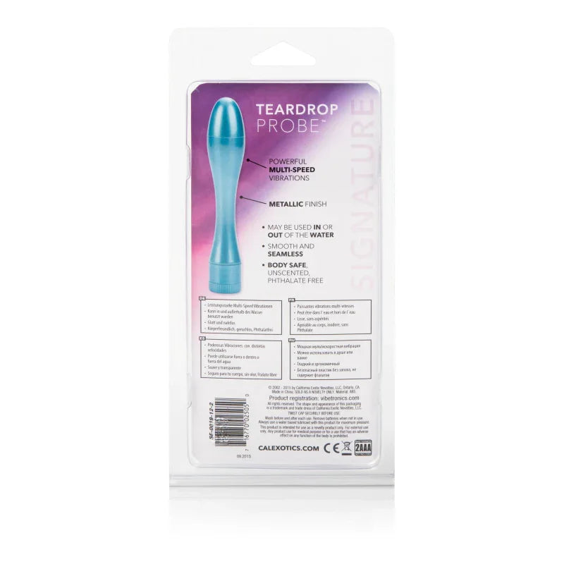 Water Missile Tear Drop Probe - Blue - MyPleasure