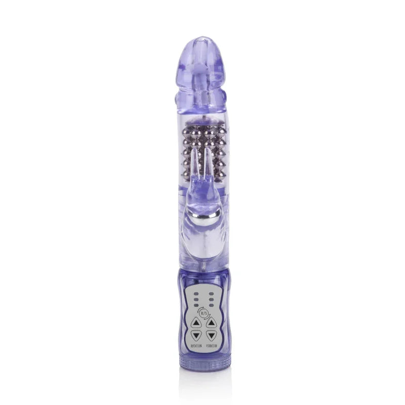 Waterproof Jack Rabbit 5 Rows - Purple - MyPleasure