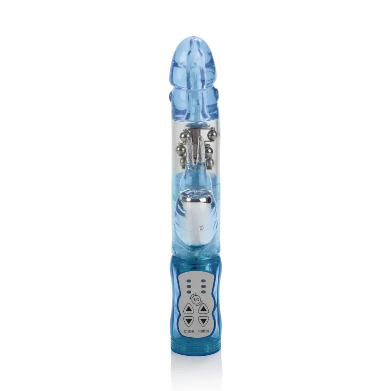 Waterproof Jack Rabbit Floating Beads - Blue - MyPleasure