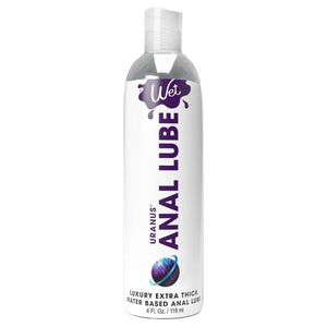Wet Anal Lube 4oz Uranus Extra Thick Water Based - MyPleasure