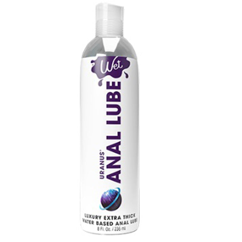 Wet Anal Lube 8oz Uranus Extra Thick Water Based