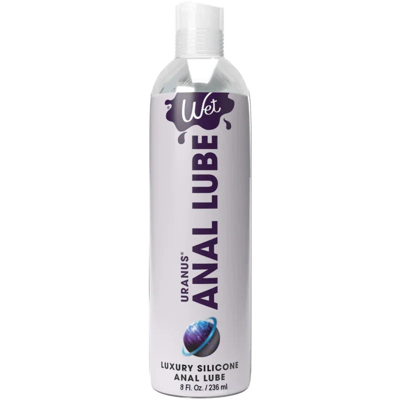 Wet Uranus Anal Lube - Premium Silicone Based Lubricant 8 Oz - MyPleasure